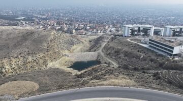 Konya Büyükşehir NEÜ Kampüsü İçindeki Taşkın Göletini Tamamladı