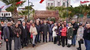 Mübadelenin 102. Yılı Anısına Çelenk Bırakıldı