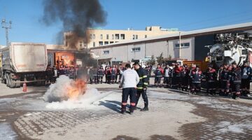 Nevşehir İtfaiyesi'nden Koruma, Kurtarma ve Söndürme Eğitimleri