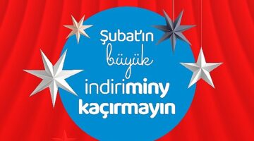 Şubat'ın büyük indiriminy kaçırmayın