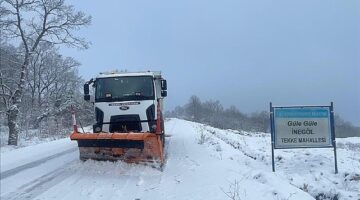 24 Saatte 925 Km Kar Temizleme Çalışması Yapıldı