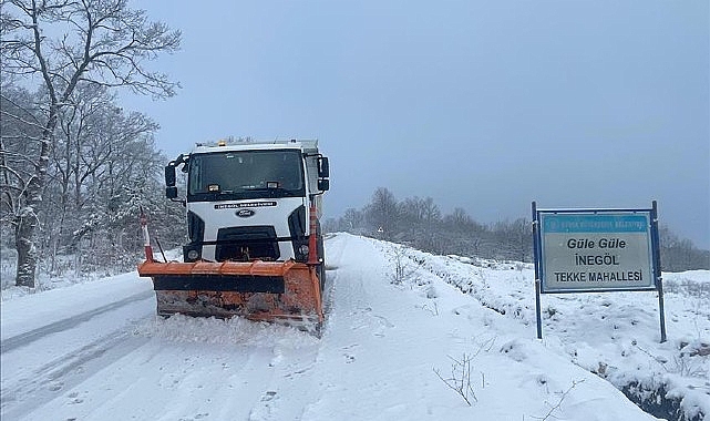 24 Saatte 925 Km Kar Temizleme Çalışması Yapıldı