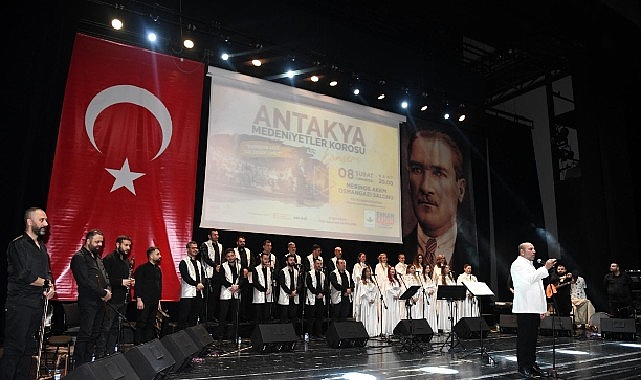 Antakya Medeniyetler Korosu'ndan duygu dolu konser