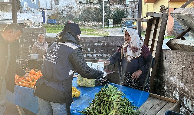 Başkan Çerçioğlu Soğuk Havalarda Vatandaşların ve Pazarcı Esnaflarının Yanında Olmaya Devam Ediyor