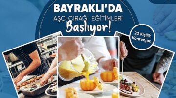 Bayraklı'da ücretsiz &apos;aşçı çırağı' eğitimi