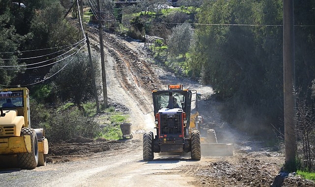 Büyükşehir'den Ula Ataköy'e 13.5 Milyonluk Yol Yatırımı