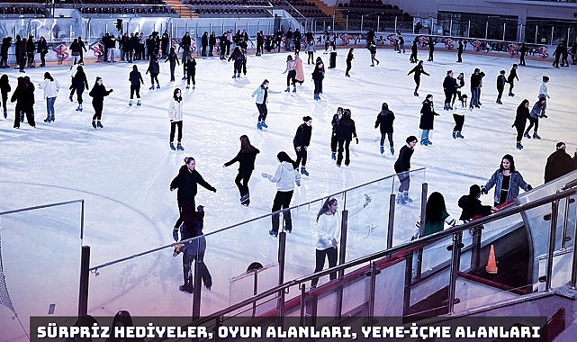 Buz Sporları Salonu Sevgililer Günü'ne hazırlanıyor ''Haydi Buza Sevdiğinle Gel''