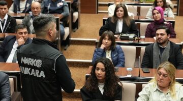 Keçiören'de Bağımlılıkla Mücadele Semineri