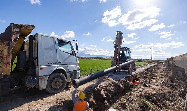 Menemen'in 7 mahallesine 400 milyon liralık içme suyu yatırımı