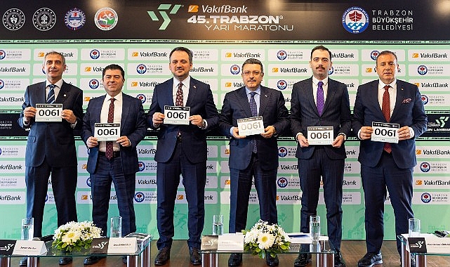 VakıfBank, Uluslararası Trabzon Yarı Maratonu'nun 45.yılında isim sponsoru oldu.