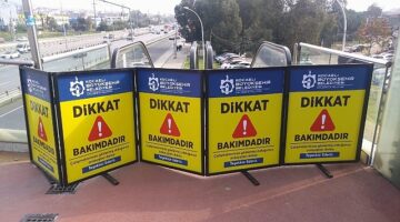 Yürüyen merdivenlere kasım ayı bakımı